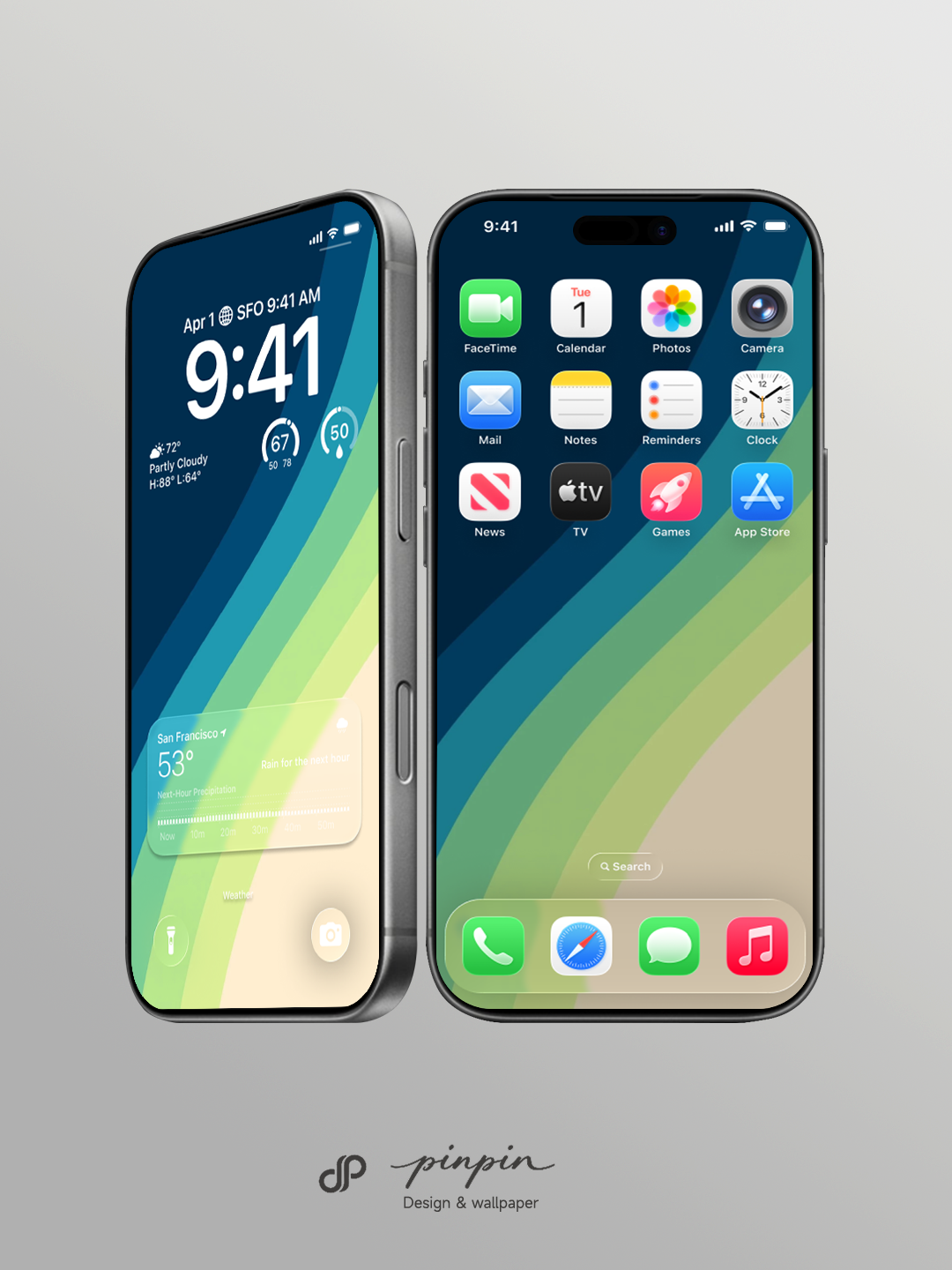 Minimalist Gradient 4K Wallpaper for iPhone and Android | No. 6259