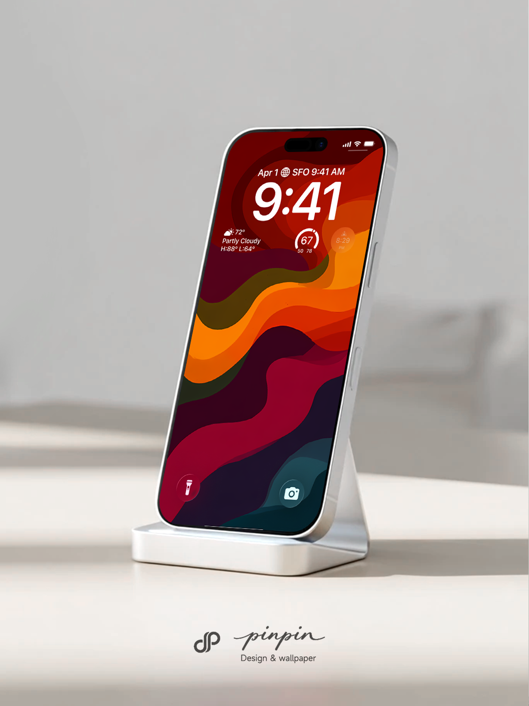 Minimalist Gradient 4K Wallpaper for iPhone and Android | No. 6243