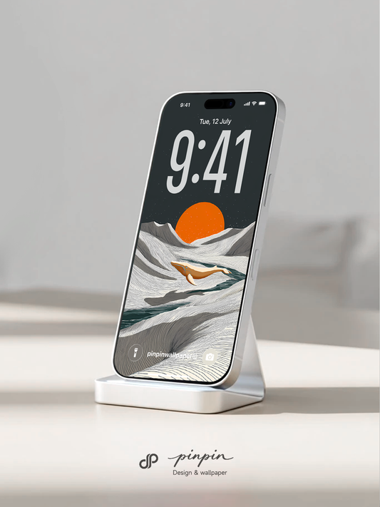 Minimalist Gradient 4K Wallpaper for iPhone and Android | No. 6292