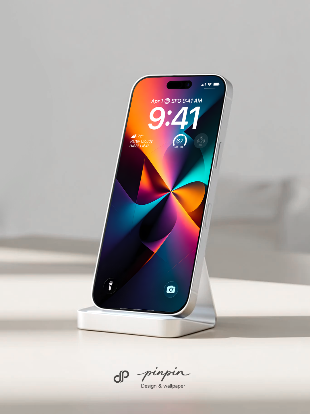 Minimalist Gradient 4K Wallpaper for iPhone and Android | No. 6242