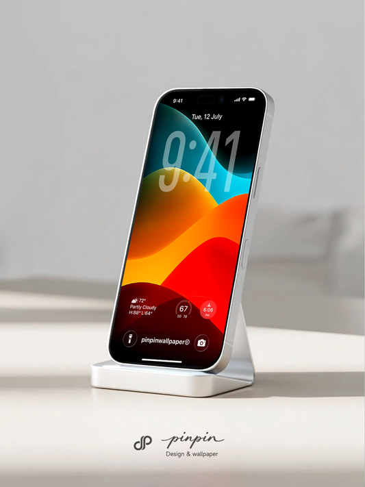 Minimalist Gradient 4K Wallpaper for iPhone and Android | No. 6291