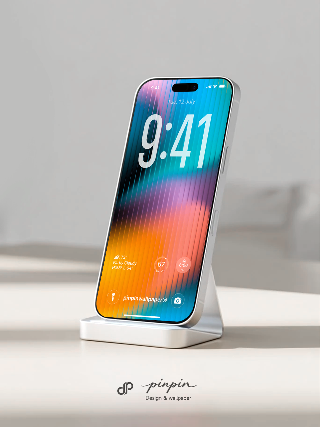 Minimalist Gradient 4K Wallpaper for iPhone and Android | No. 6276