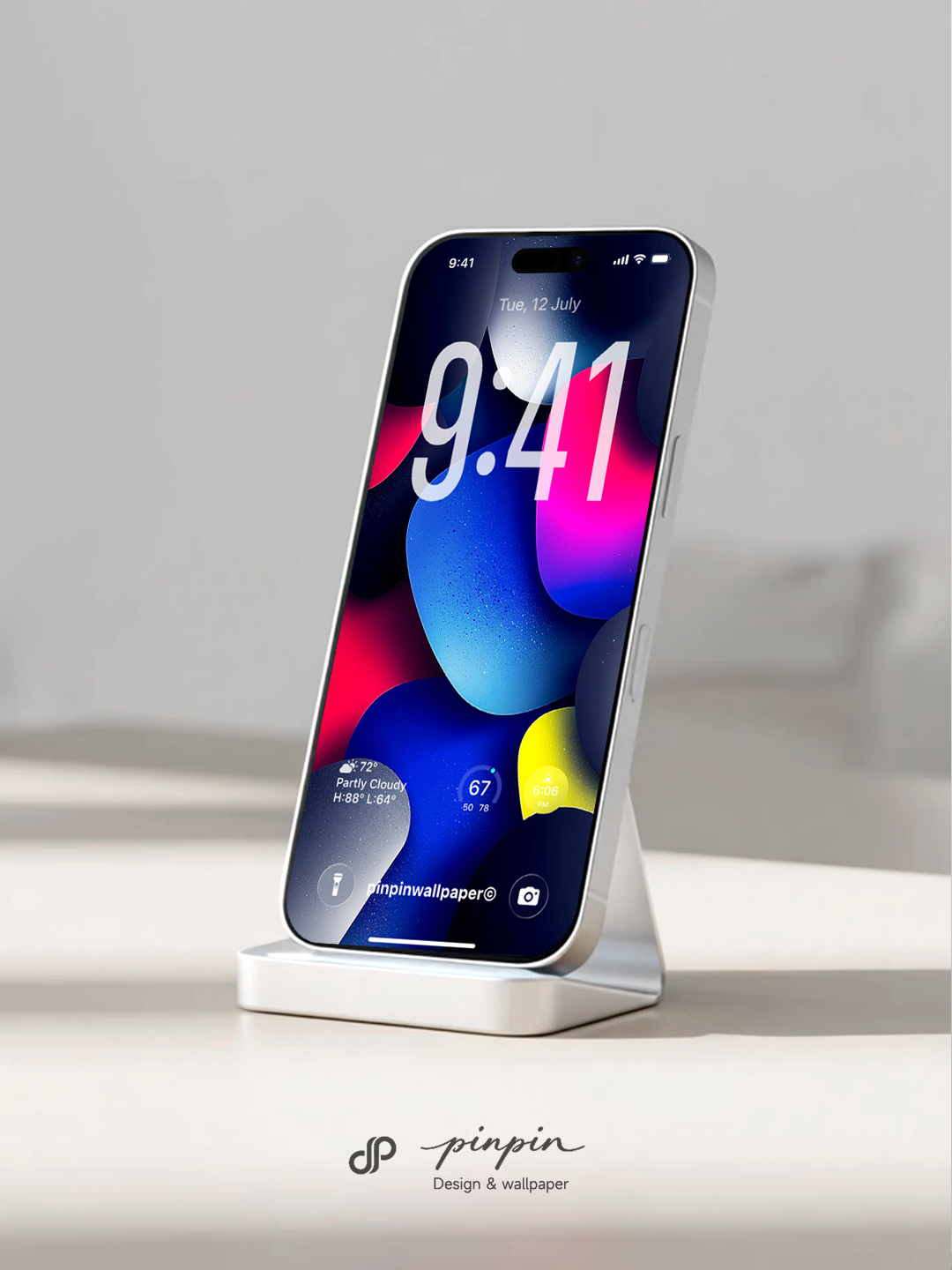 Minimalist Gradient 4K Wallpaper for iPhone and Android | No. 6238