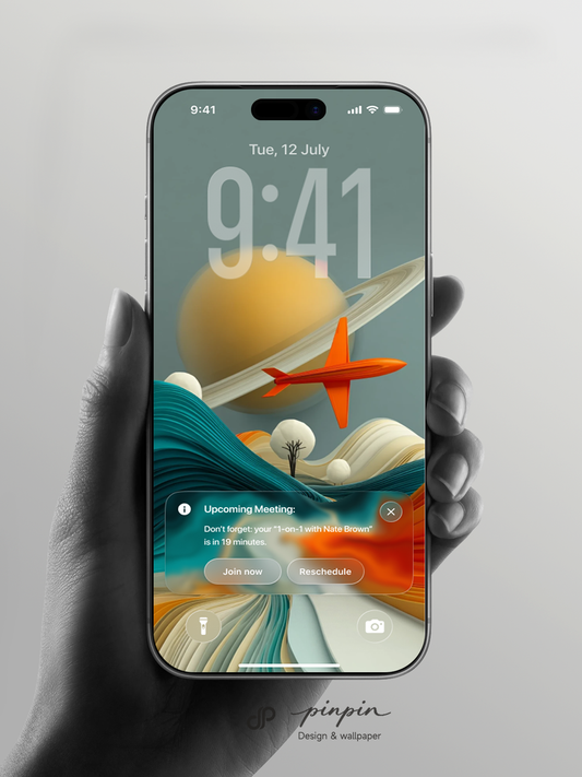 Minimalist Gradient 4K Wallpaper for iPhone and Android | No.6235