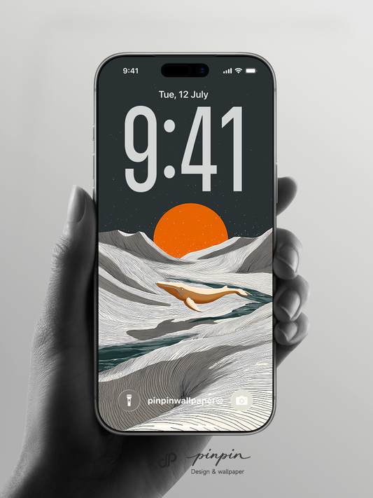 Minimalist Gradient 4K Wallpaper for iPhone and Android | No. 6292