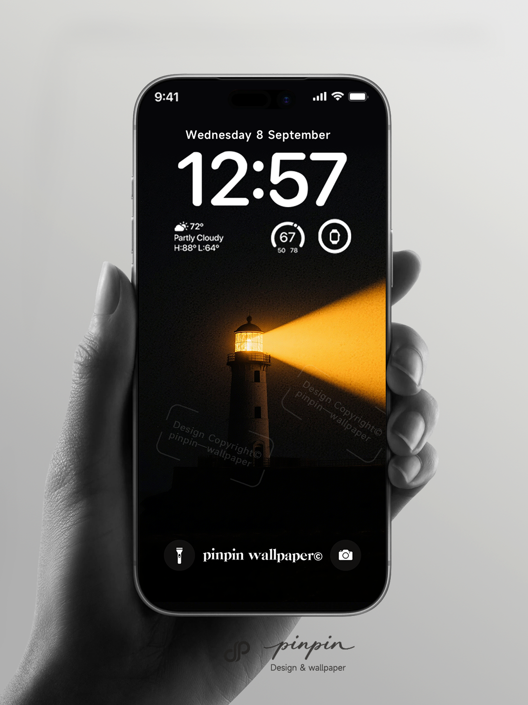 pinpin_wallpaper Minimalist Gradient 4K Wallpaper for iPhone and Android | No. 6303