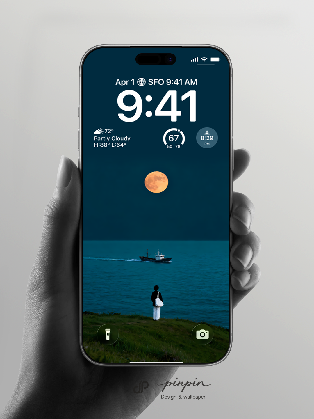 Minimalist Gradient 4K Wallpaper for iPhone and Android | No. 6244