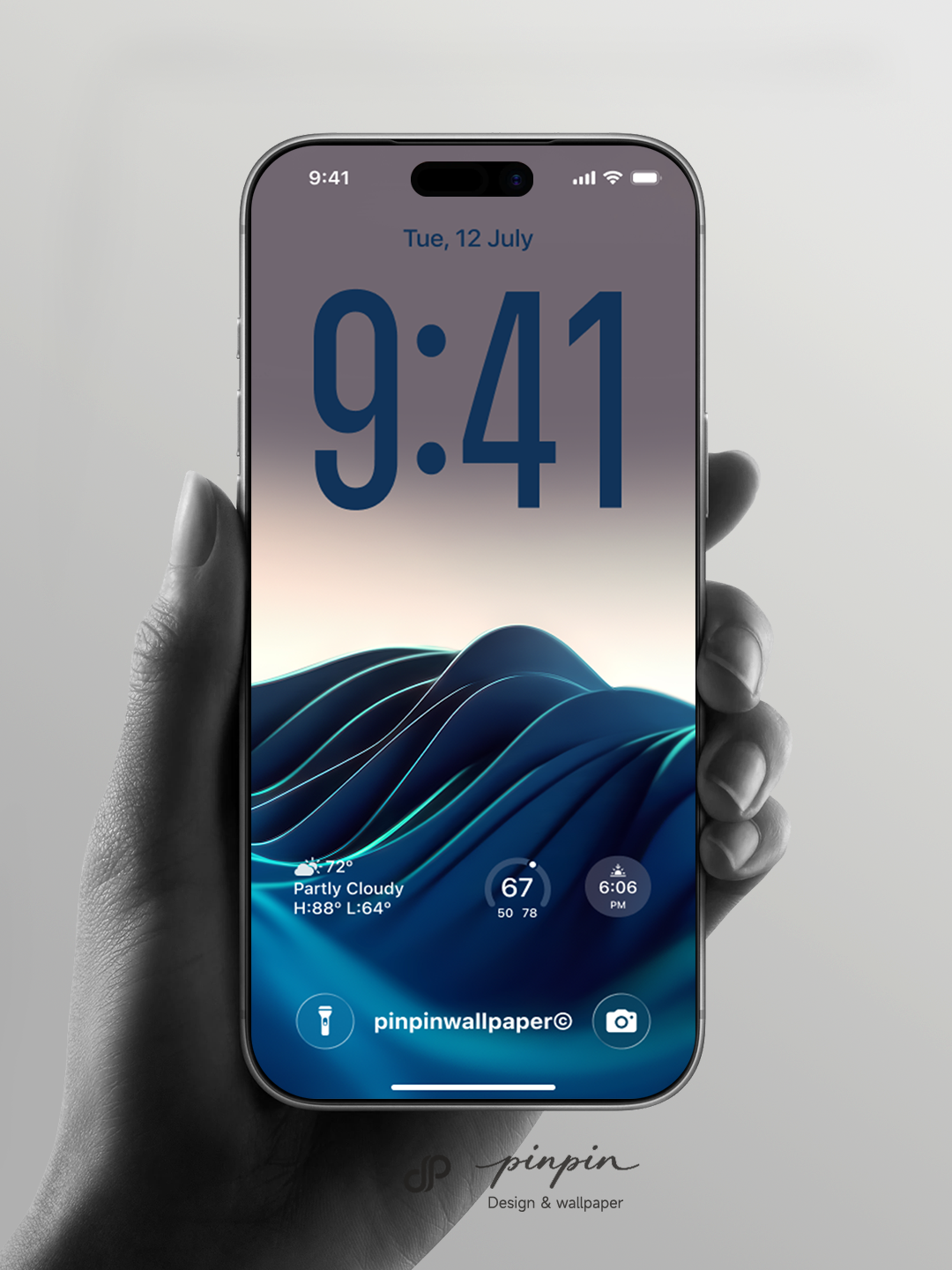 Minimalist Gradient 4K Wallpaper for iPhone and Android | No. 6280