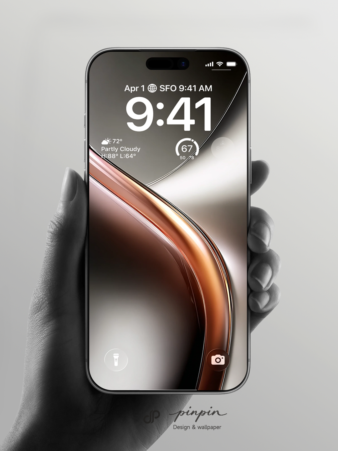 Minimalist Gradient 4K Wallpaper for iPhone and Android | No. 6241