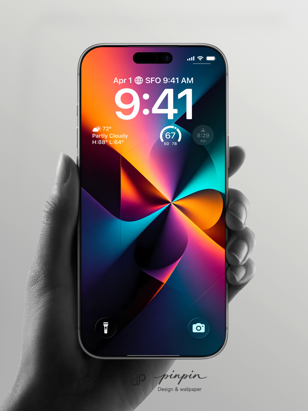 Minimalist Gradient 4K Wallpaper for iPhone and Android | No. 6242