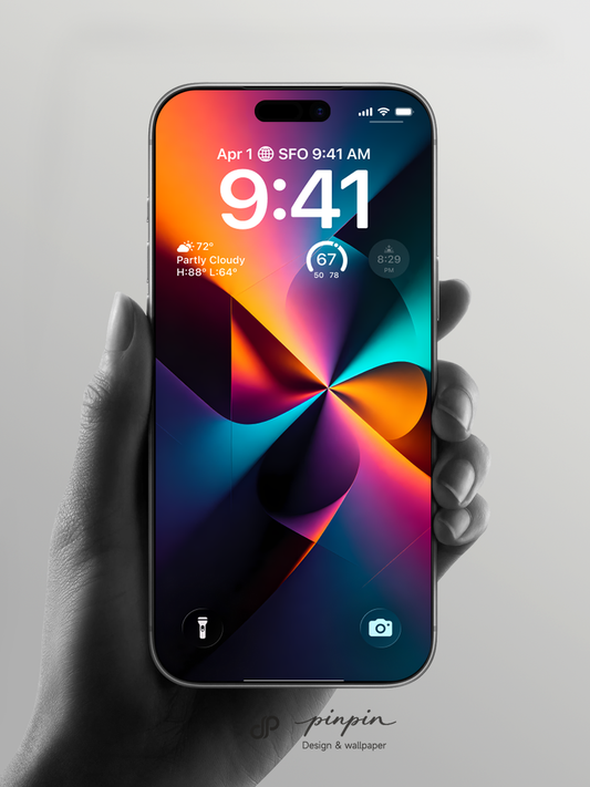 Minimalist Gradient 4K Wallpaper for iPhone and Android | No. 6242