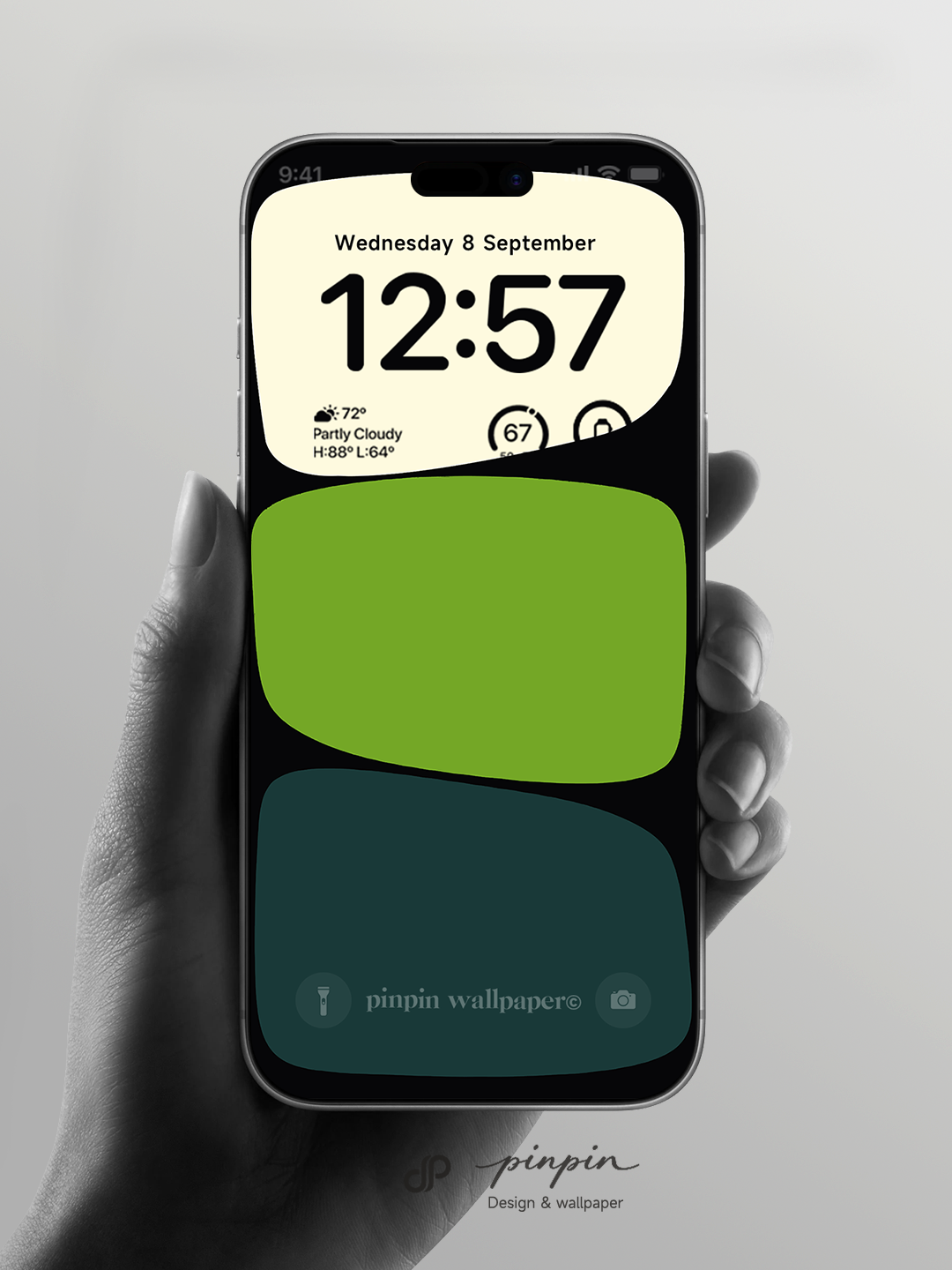 pinpin_wallpaper Minimalist Gradient 4K Wallpaper for iPhone and Android | No. 6330