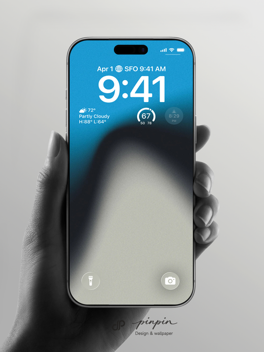 Minimalist Gradient 4K Wallpaper for iPhone and Android | No. 6239