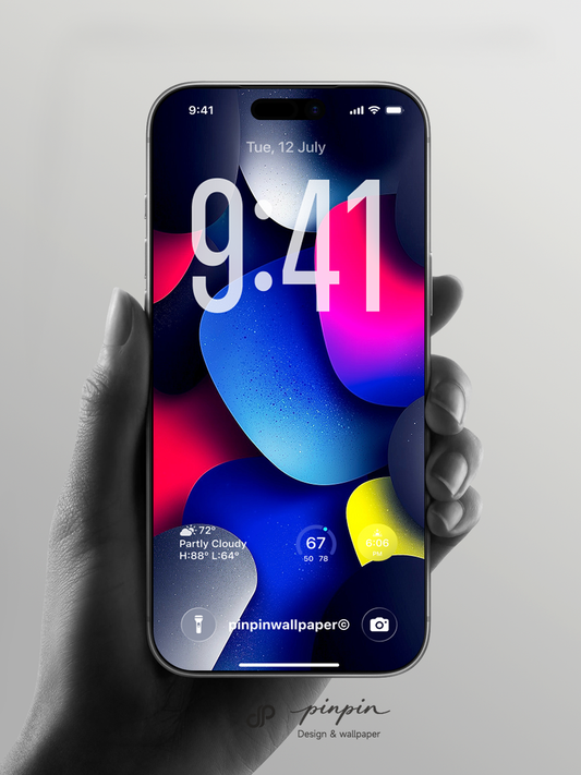 Minimalist Gradient 4K Wallpaper for iPhone and Android | No. 6238