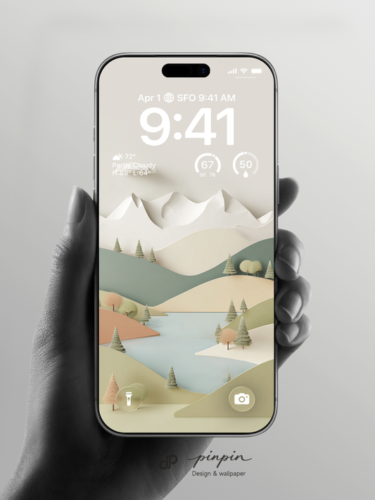 Minimalist Gradient 4K Wallpaper for iPhone and Android | No. 6253
