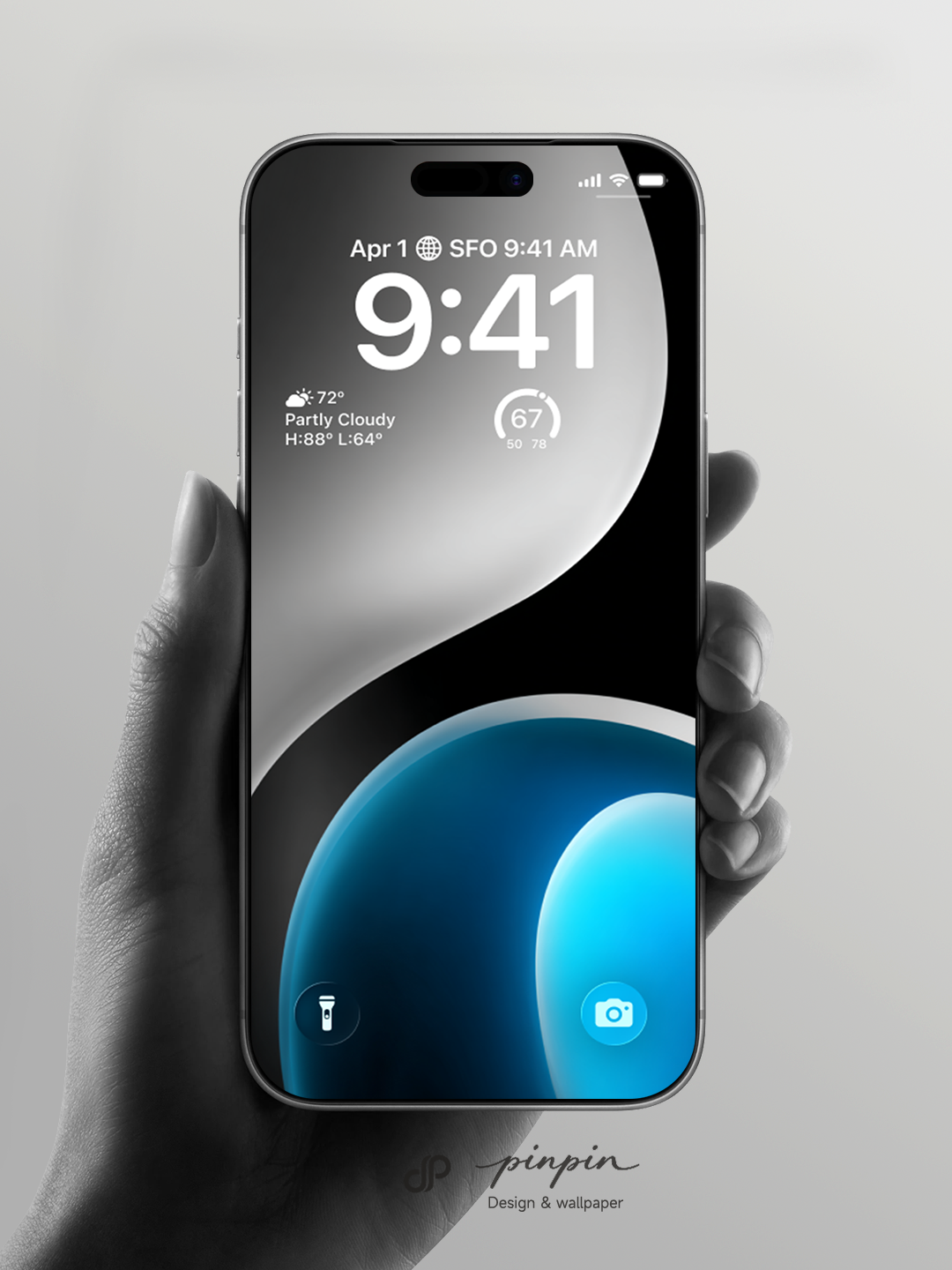 Minimalist Gradient 4K Wallpaper for iPhone and Android | No. 6266