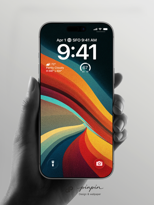 Minimalist Gradient 4K Wallpaper for iPhone and Android | No. 6254