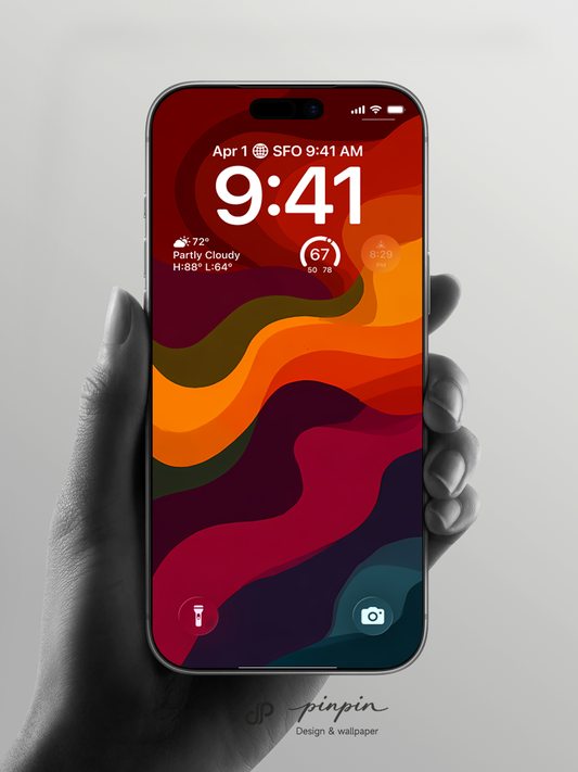 Minimalist Gradient 4K Wallpaper for iPhone and Android | No. 6243