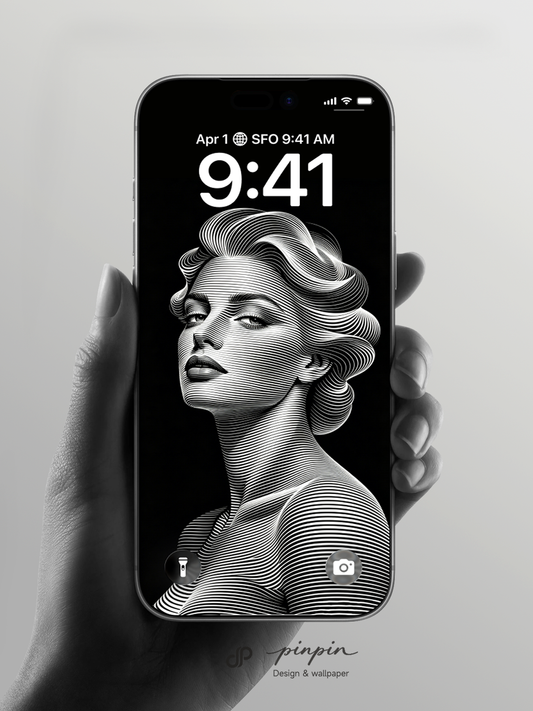 4K HD 壁紙の背景 - iPhone および Android 向け Black Universe Series20