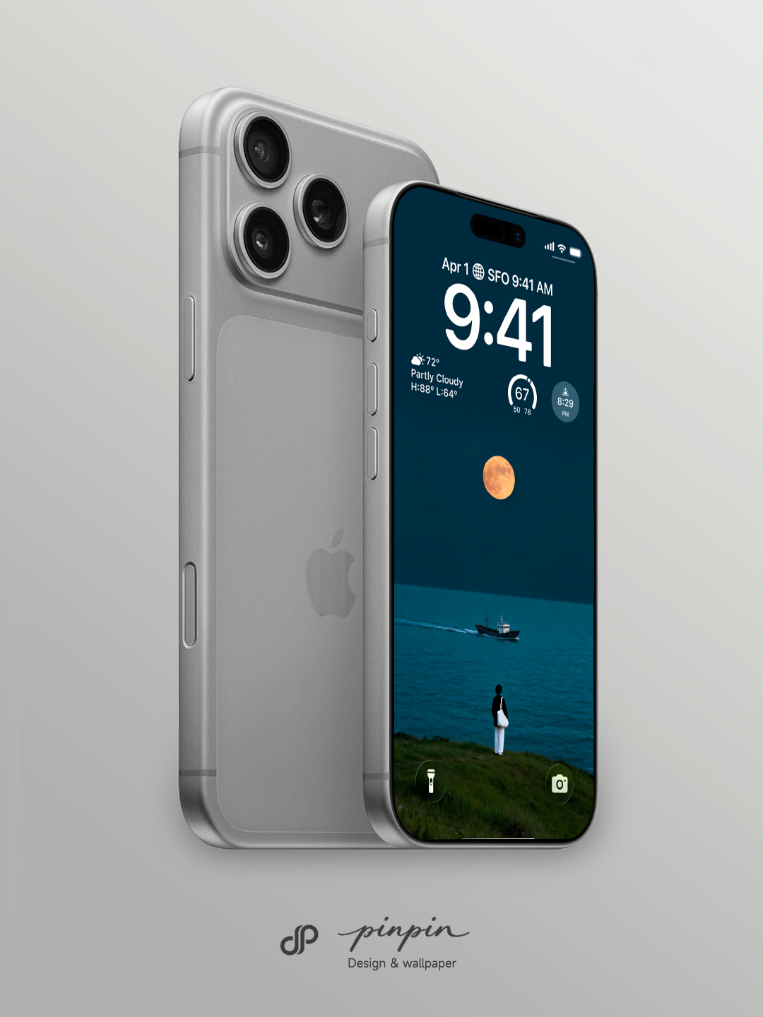 Minimalist Gradient 4K Wallpaper for iPhone and Android | No. 6244