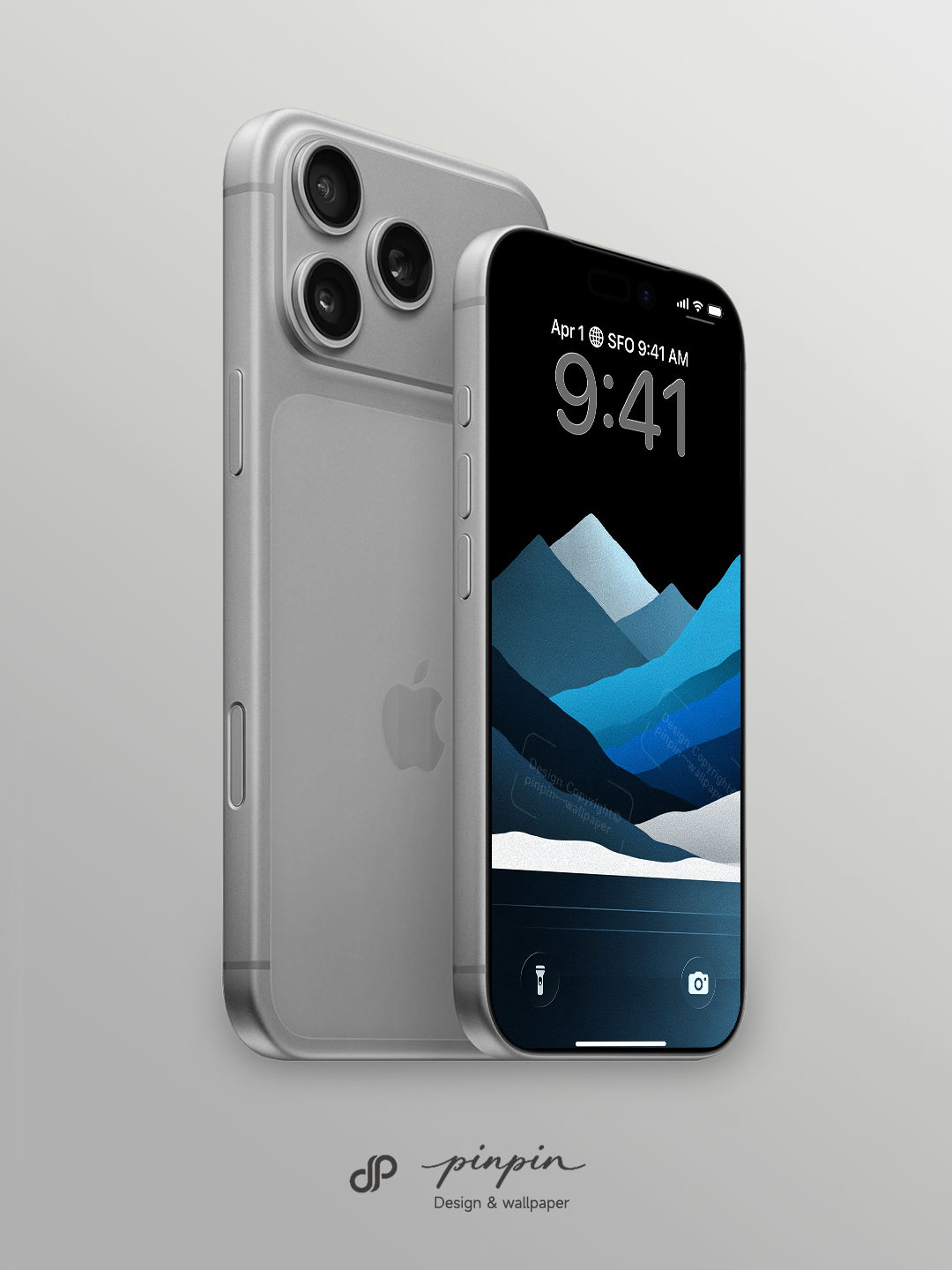pinpin_wallpaper Minimalist Gradient 4K Wallpaper for iPhone and Android | No. 6296
