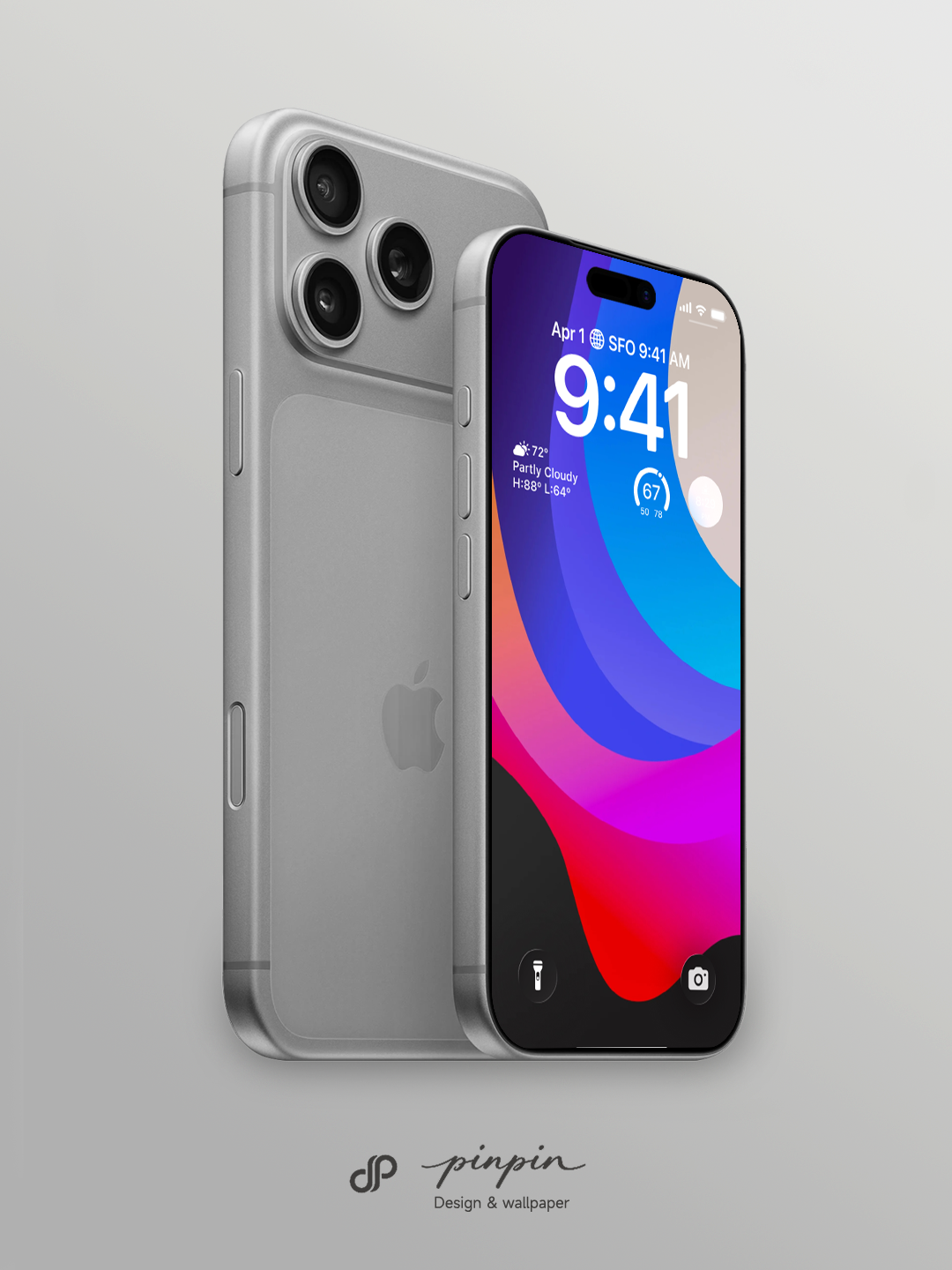 Minimalist Gradient 4K Wallpaper for iPhone and Android | No. 6245