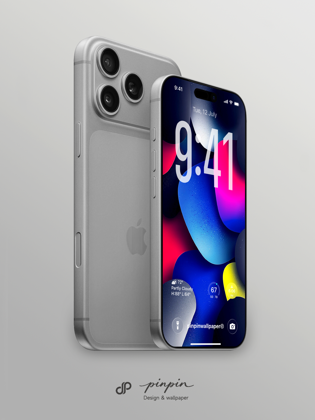 Minimalist Gradient 4K Wallpaper for iPhone and Android | No. 6238