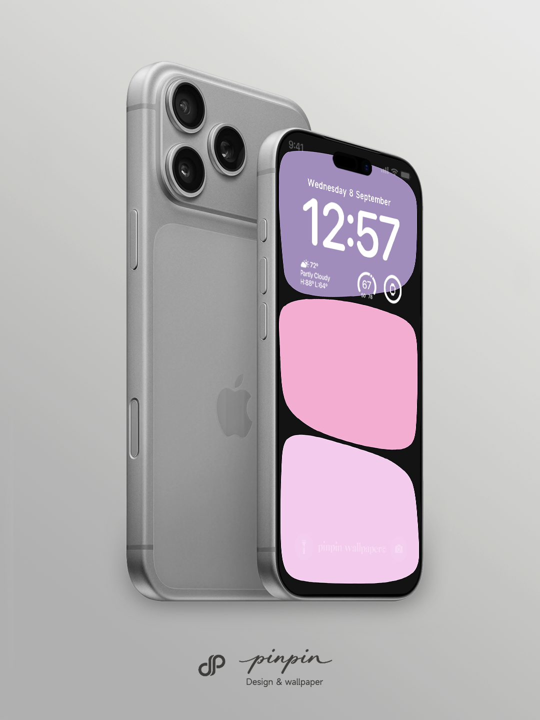pinpin_wallpaper Minimalist Gradient 4K Wallpaper for iPhone and Android | No. 6327