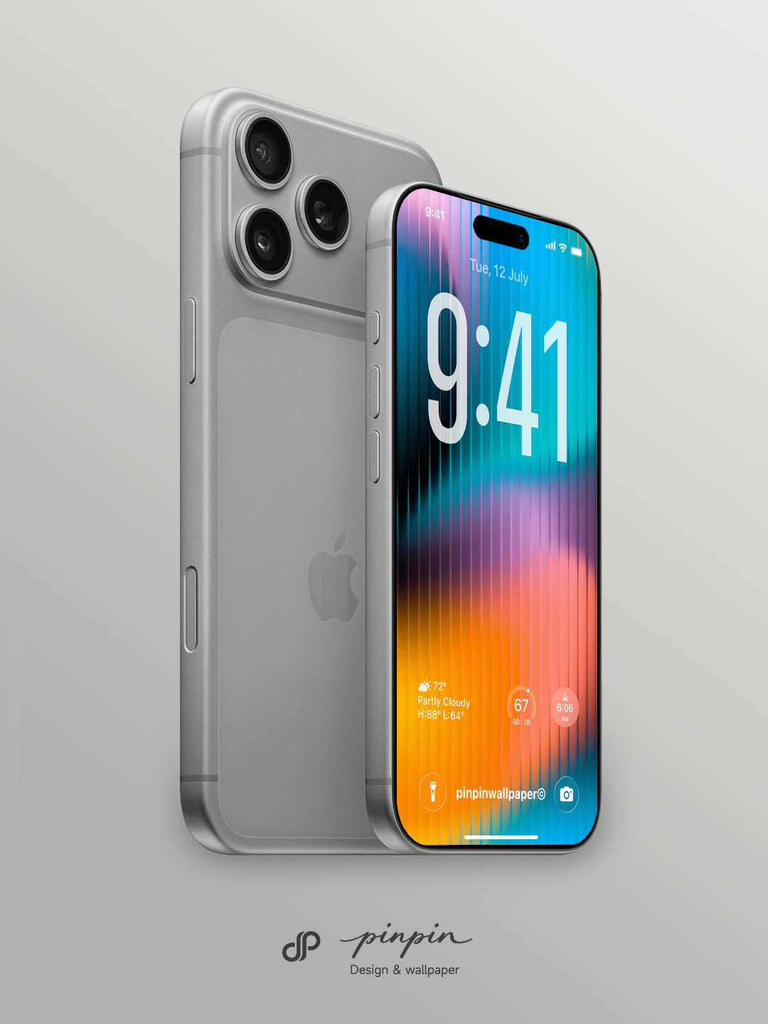 Minimalist Gradient 4K Wallpaper for iPhone and Android | No. 6276