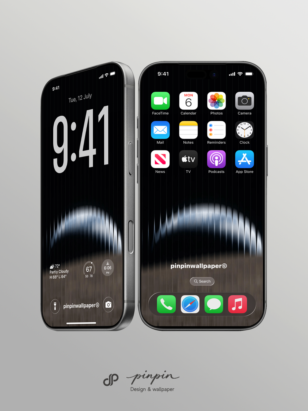 Minimalist Gradient 4K Wallpaper for iPhone and Android | No. 6275