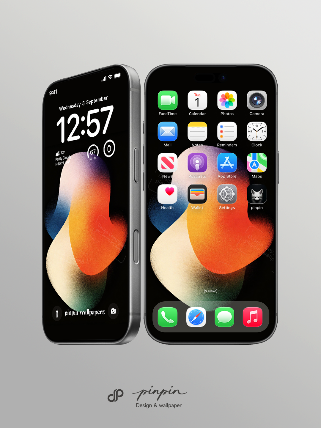 4K HD 壁紙の背景 - iPhone および Android 向け Black Universe Series20