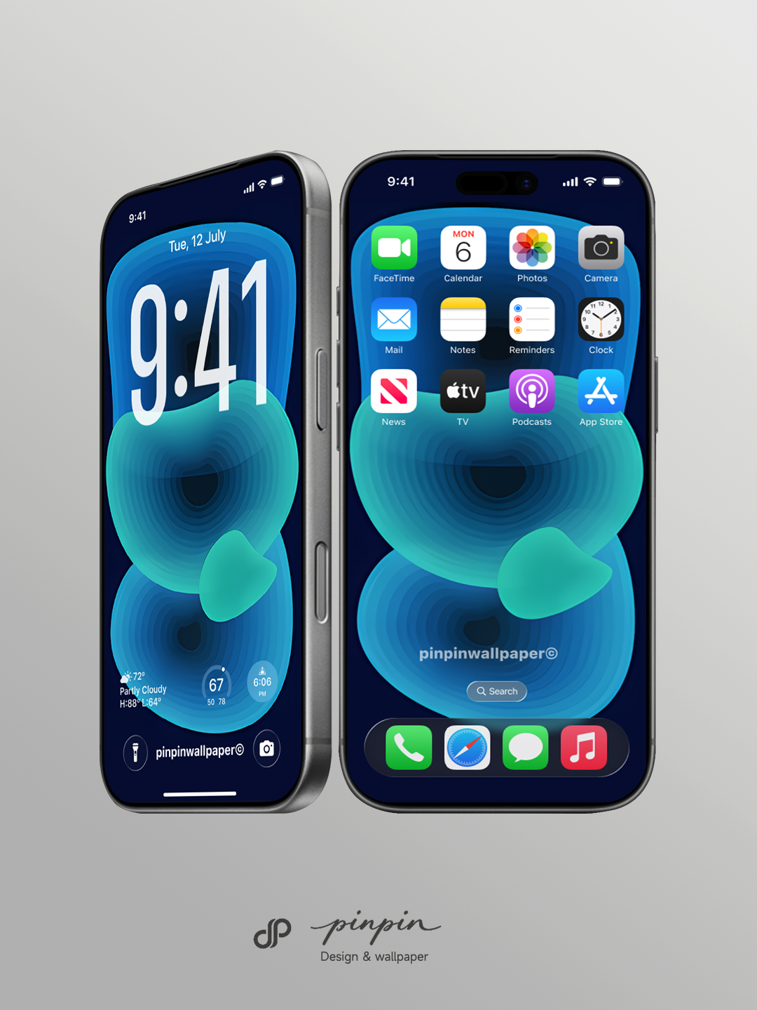 Minimalist Gradient 4K Wallpaper for iPhone and Android | No. 6285