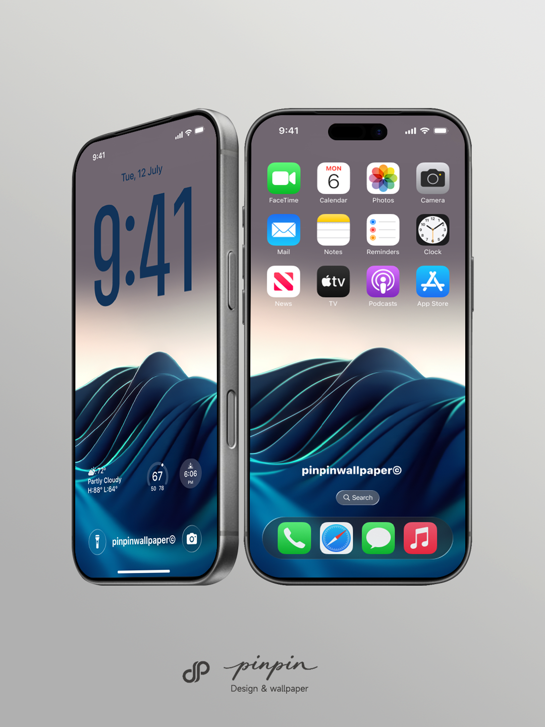 Minimalist Gradient 4K Wallpaper for iPhone and Android | No. 6280