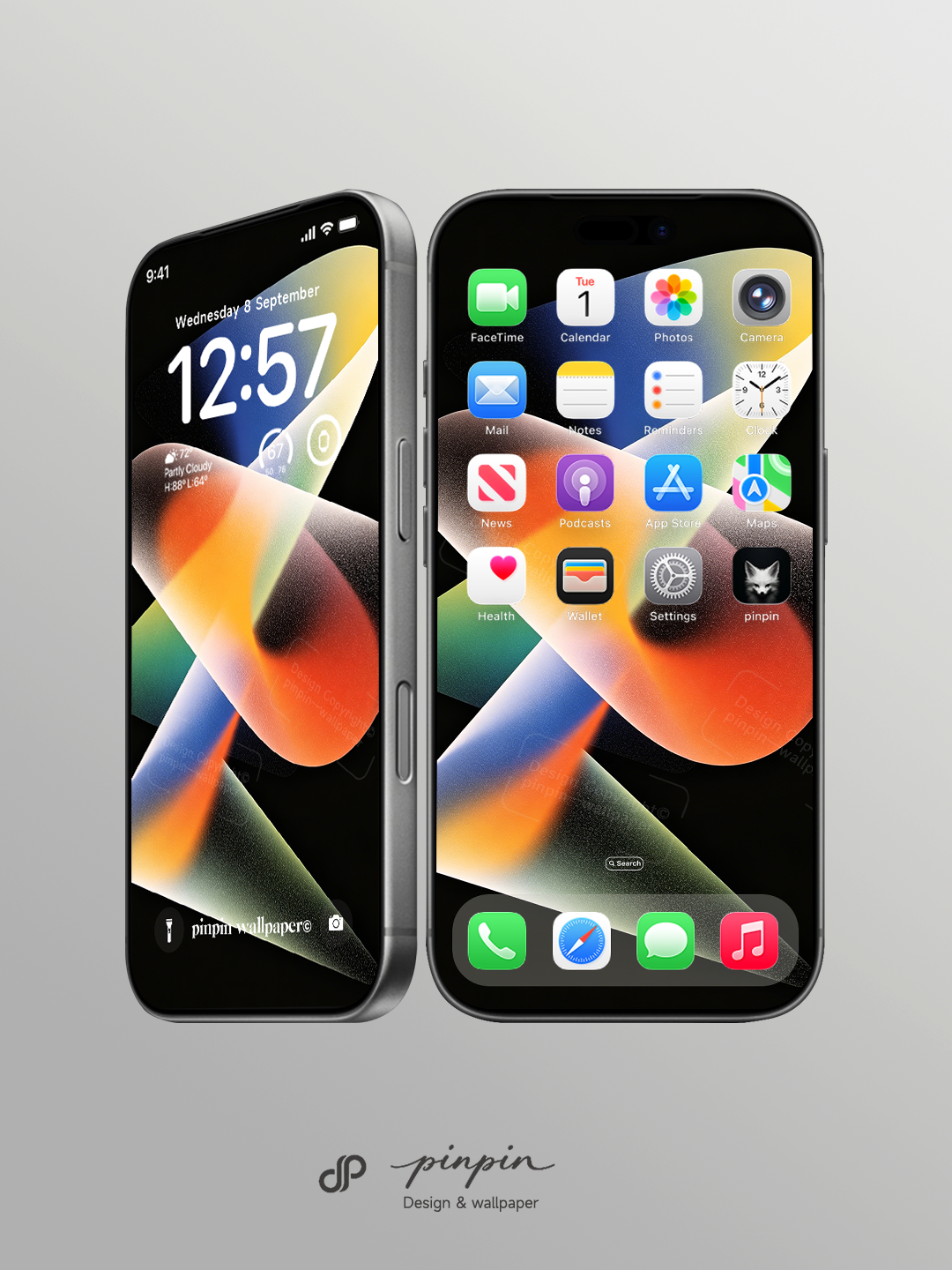 4K HD 壁紙の背景 - iPhone および Android 向け Black Universe Series20