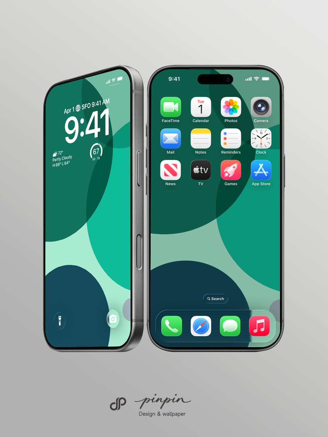 Minimalist Gradient 4K Wallpaper for iPhone and Android | No. 6267