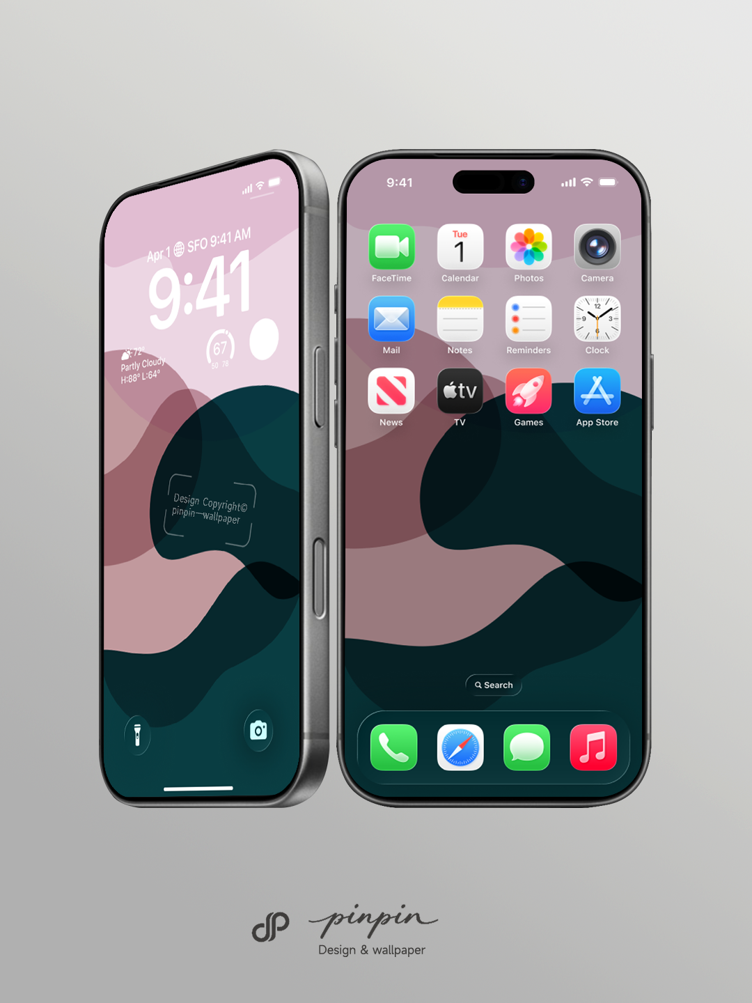 Minimalist Gradient 4K Wallpaper for iPhone and Android | No. 6237