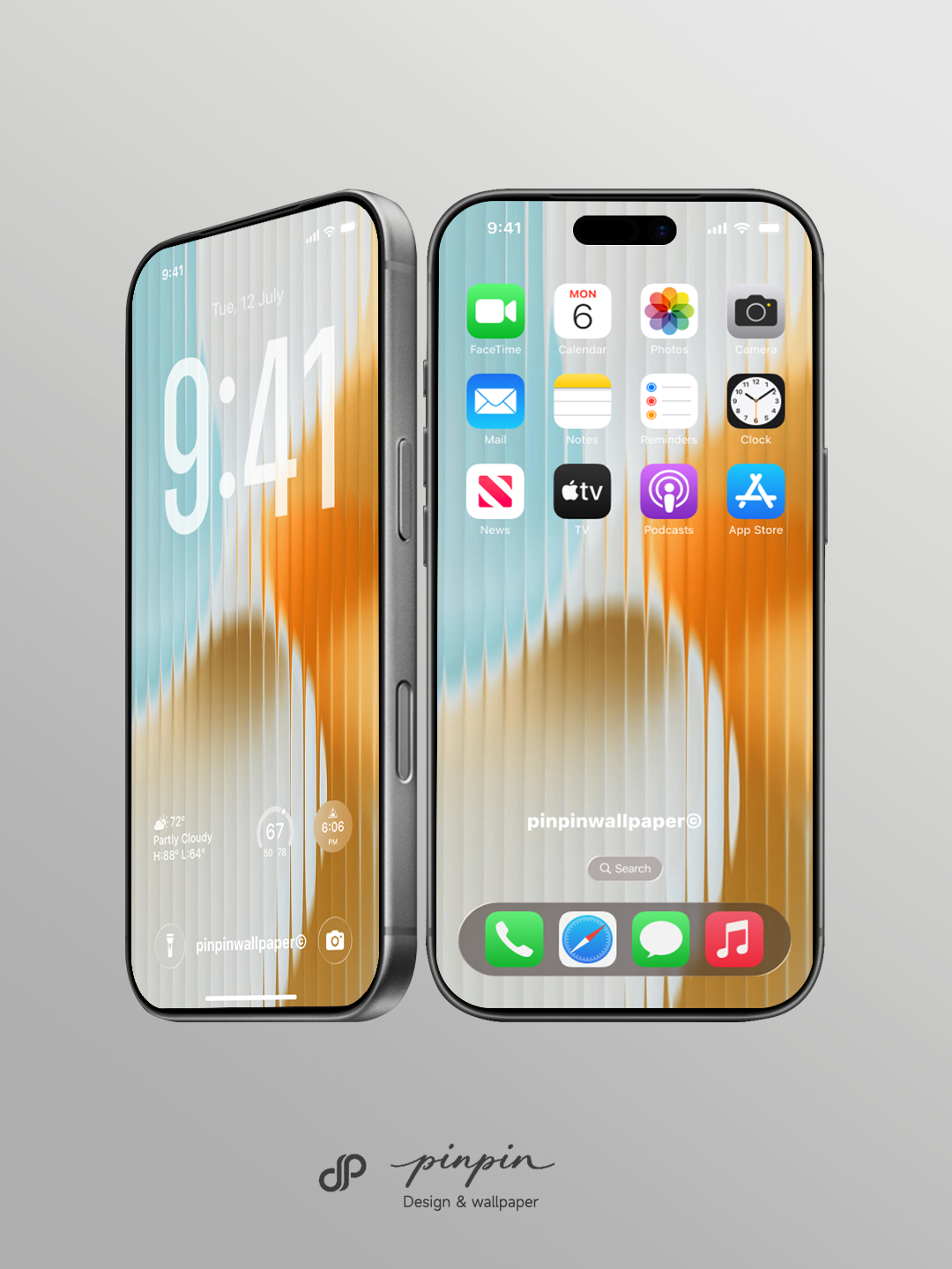 Minimalist Gradient 4K Wallpaper for iPhone and Android | No. 6277
