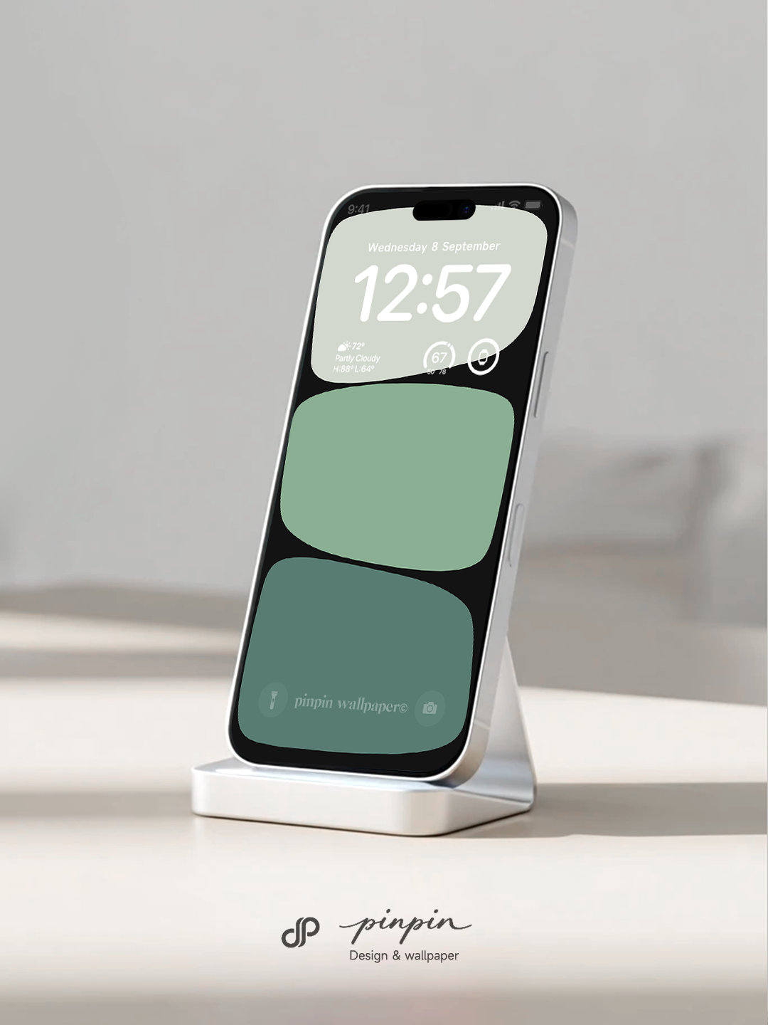 pinpin_wallpaper Minimalist Gradient 4K Wallpaper for iPhone and Android | No. 6329