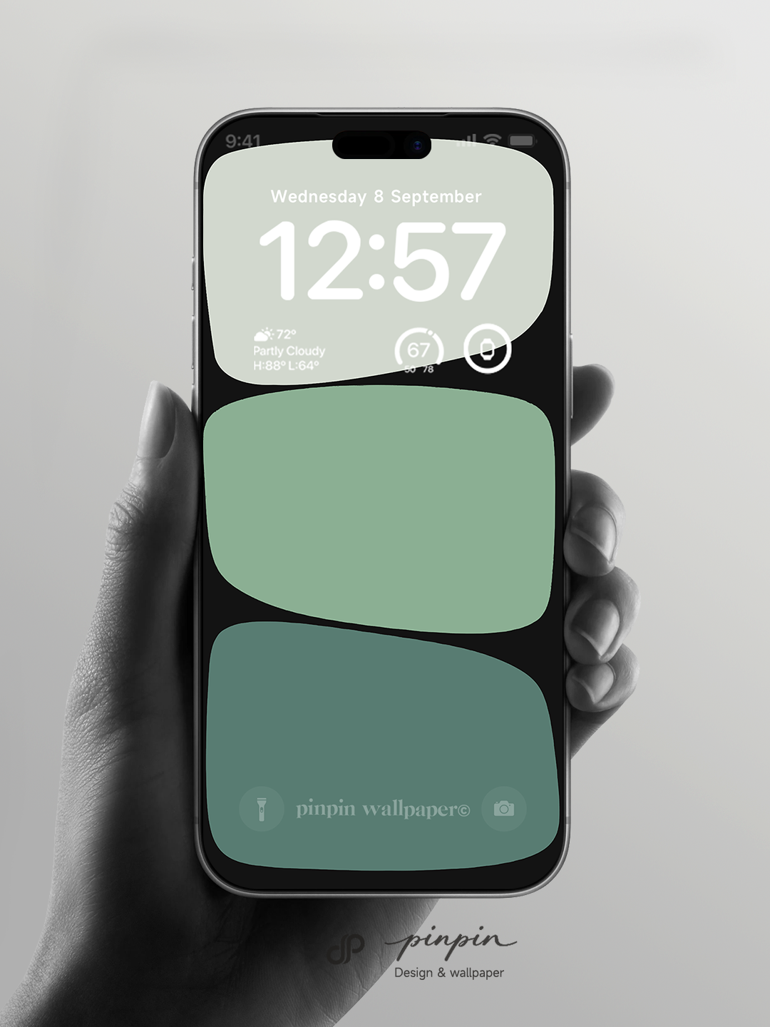 pinpin_wallpaper Minimalist Gradient 4K Wallpaper for iPhone and Android | No. 6329