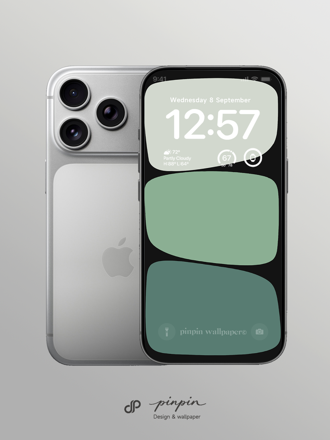 pinpin_wallpaper Minimalist Gradient 4K Wallpaper for iPhone and Android | No. 6329
